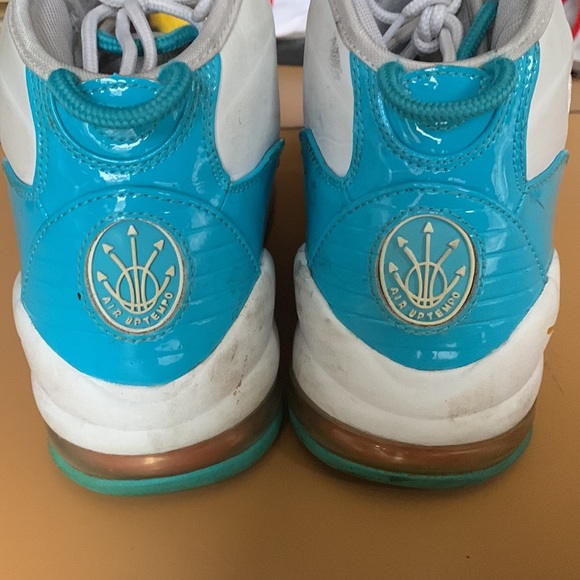 Nike Air Max Uptempo 95 Blue White Men Sneakers Size 11 - Picture 6 of 9